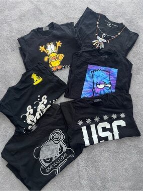 Mixed Brands Graphic Tshirts Bundle